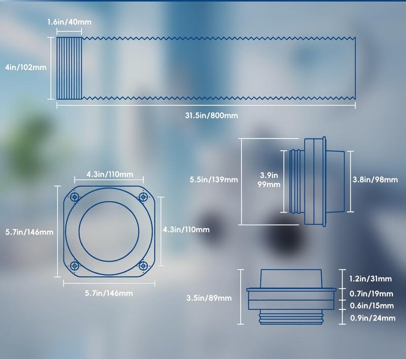 Magnetic Dryer Vent System The Connector Kit